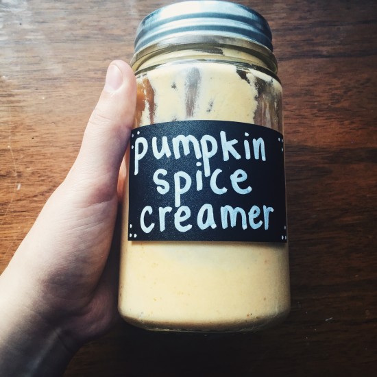 whole 30 pumpkin spice creamer // stephanieorefice.net