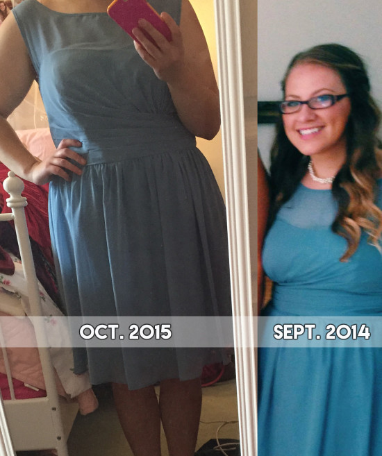 Before/After weight loss // stephanieorefice.net