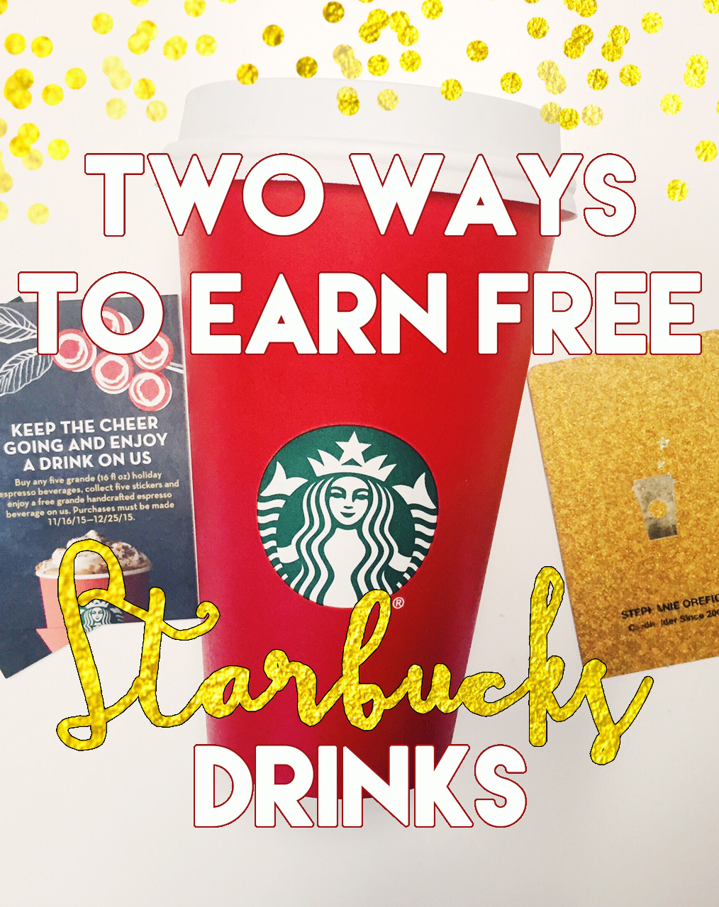 Free Starbucks Drinks // stephanieorefice.net