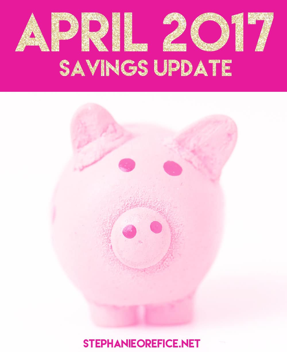 April savings update // stephanieorefice.net