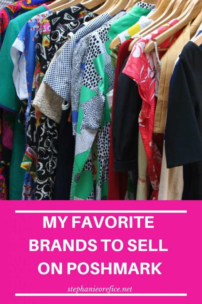 My favorite brands to sell on Poshmark
